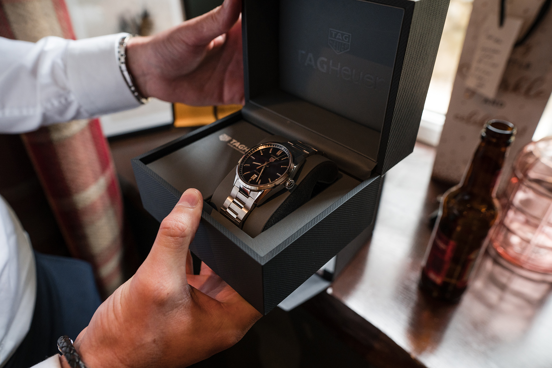 Woodland wedding wales