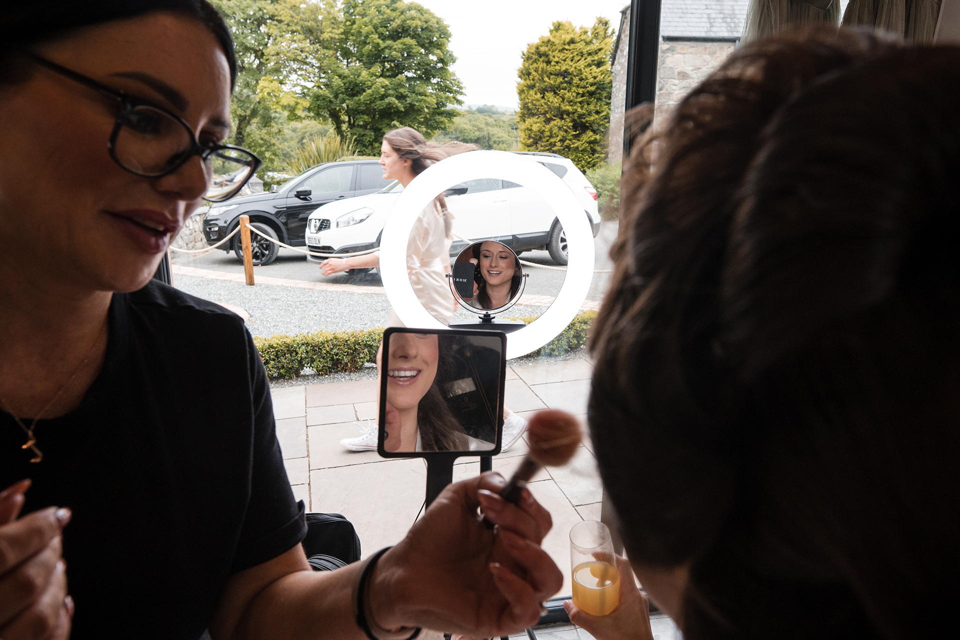 Woodland wedding wales