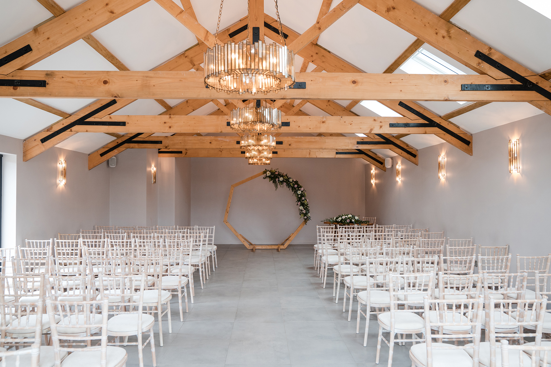 Woodland wedding wales