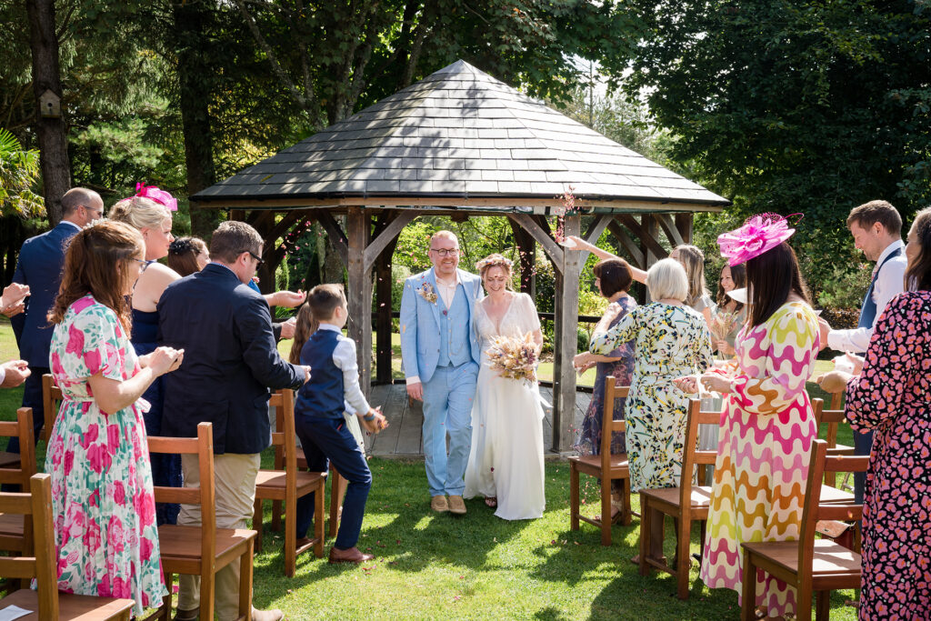 Hilton Court wedding ceremony