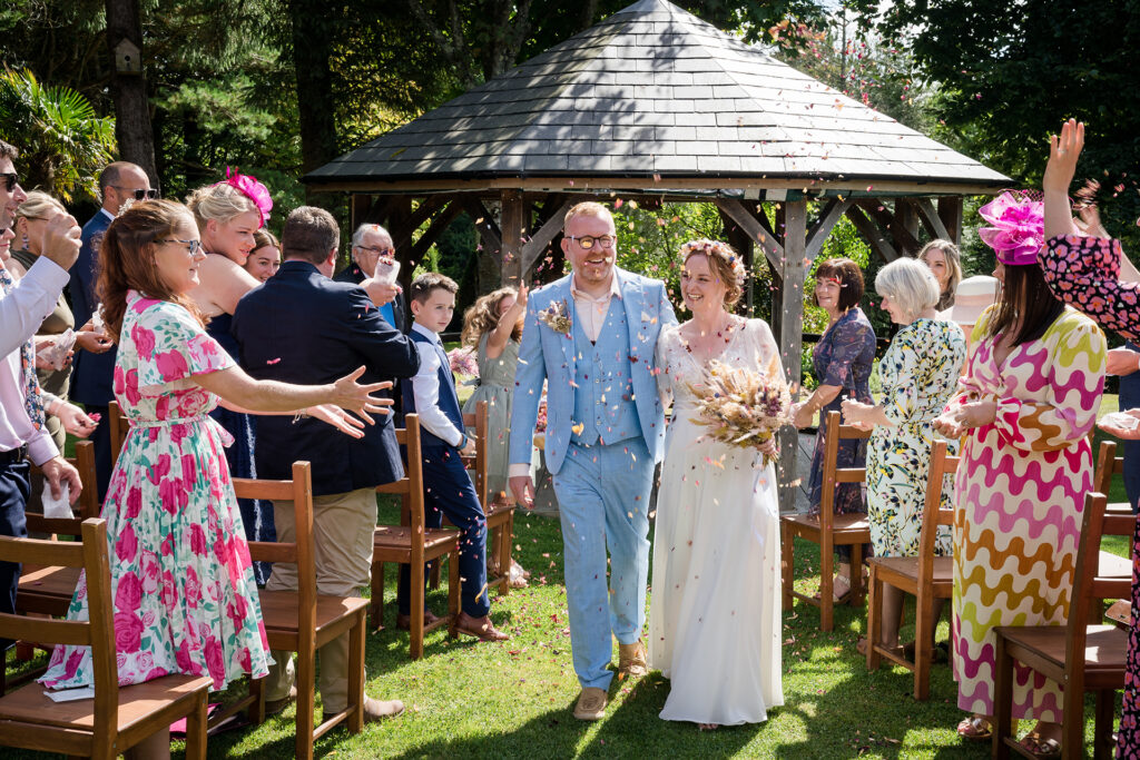 Hilton Court wedding ceremony