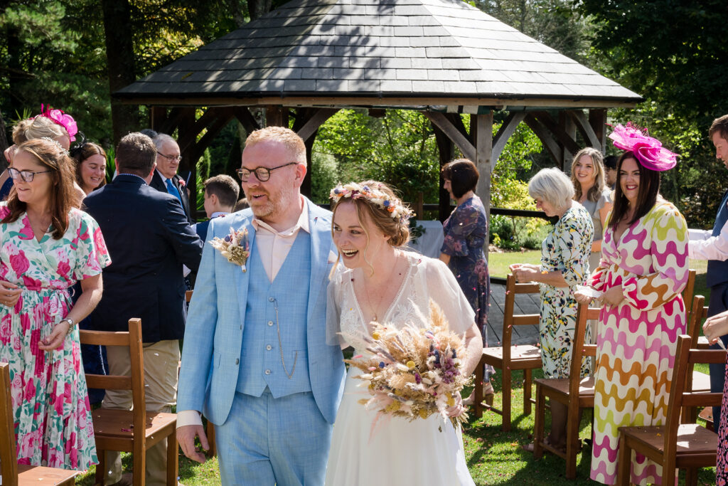 Hilton Court wedding ceremony